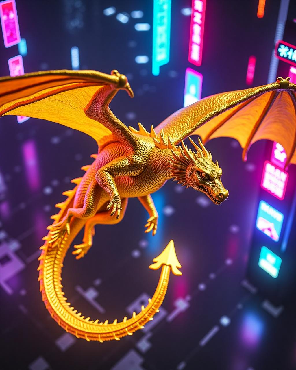Cyberpunk Dragon